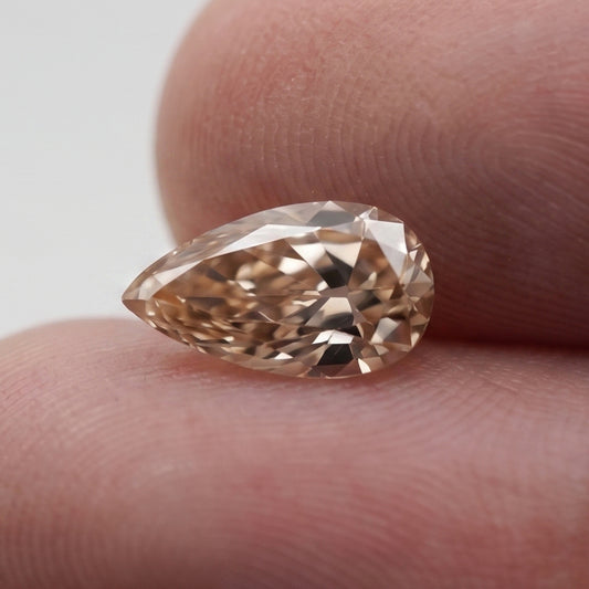 2.00ct Pear Old Mine Cut C3 VS1