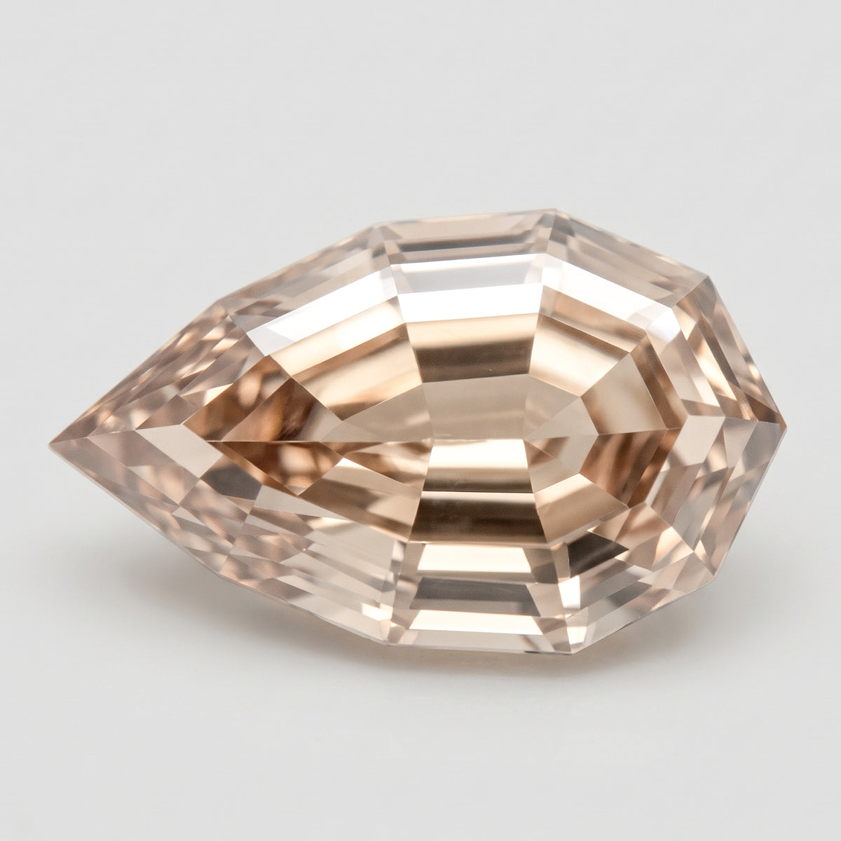 3.67ct Pear Stepcut C2 VS1