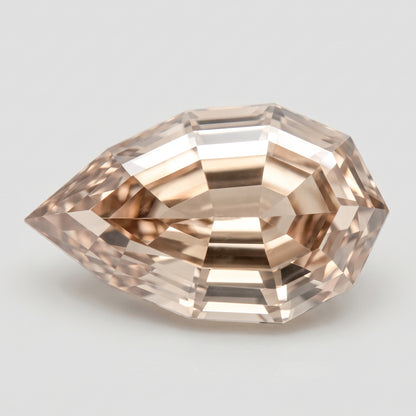 3.67ct Pear Stepcut C2 VS1