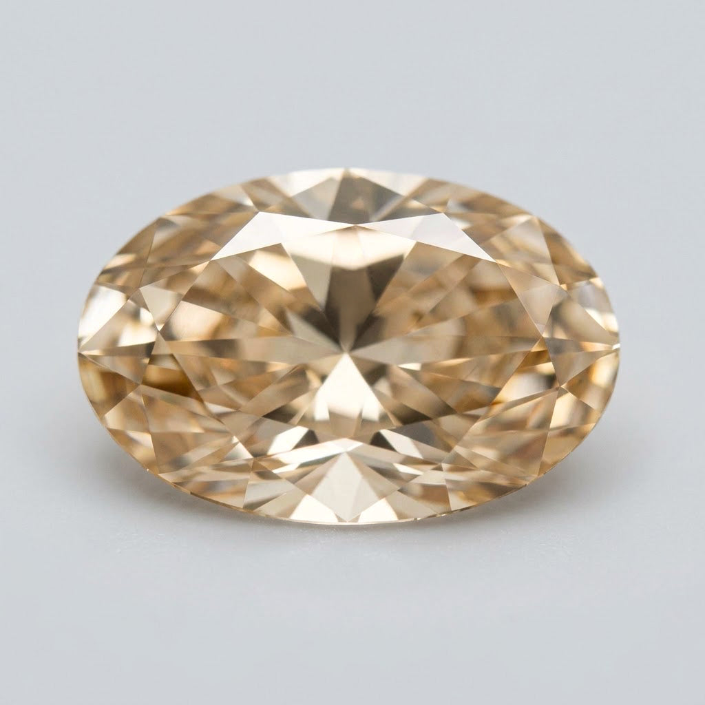 3.14ct Oval Brilliant Cut C4 VS1