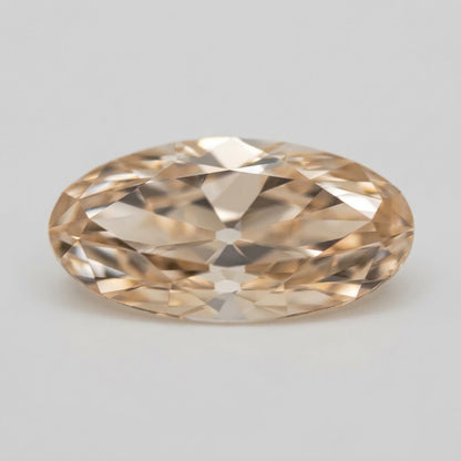 2.23ct Moval Old Mine Cut C2 VS1