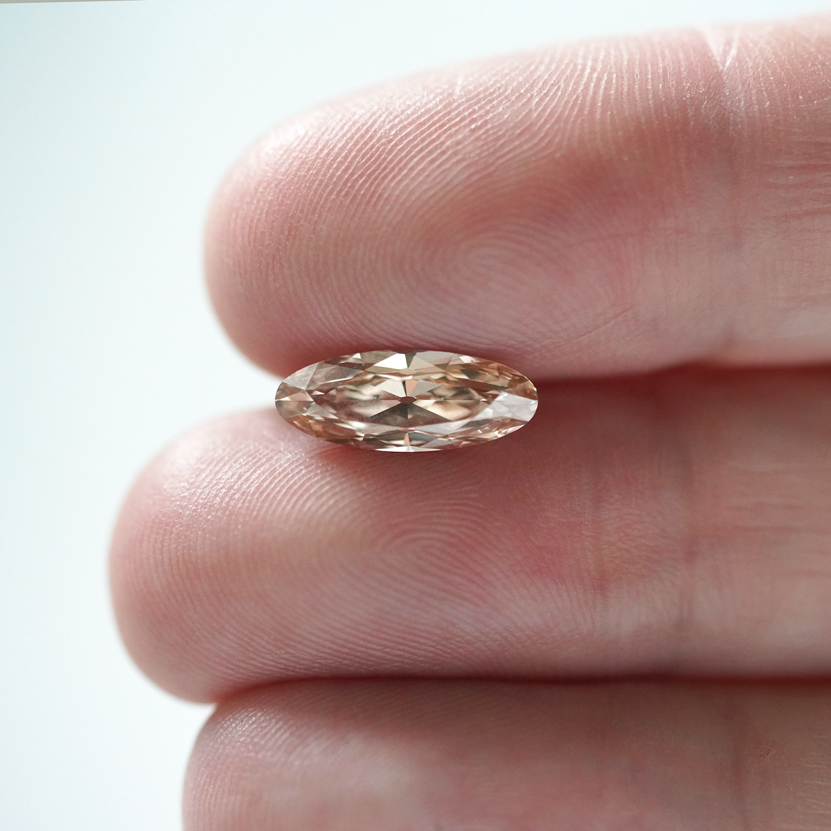 1.87ct Moval Old Mine C3 VS1