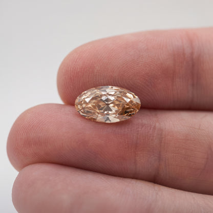 3.19ct Oval Old Mine Cut C3 VS1