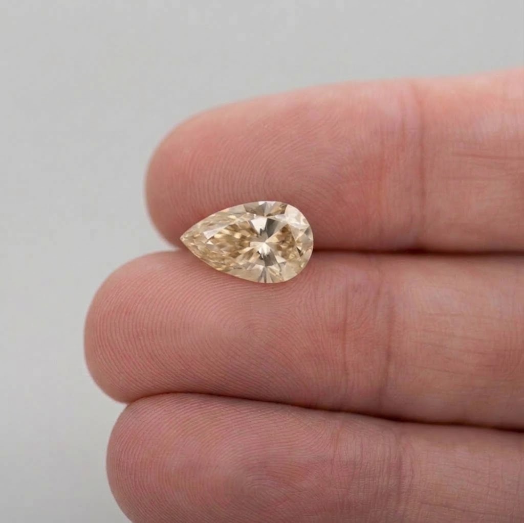 3.10ct Pear Brilliant C3 VS1