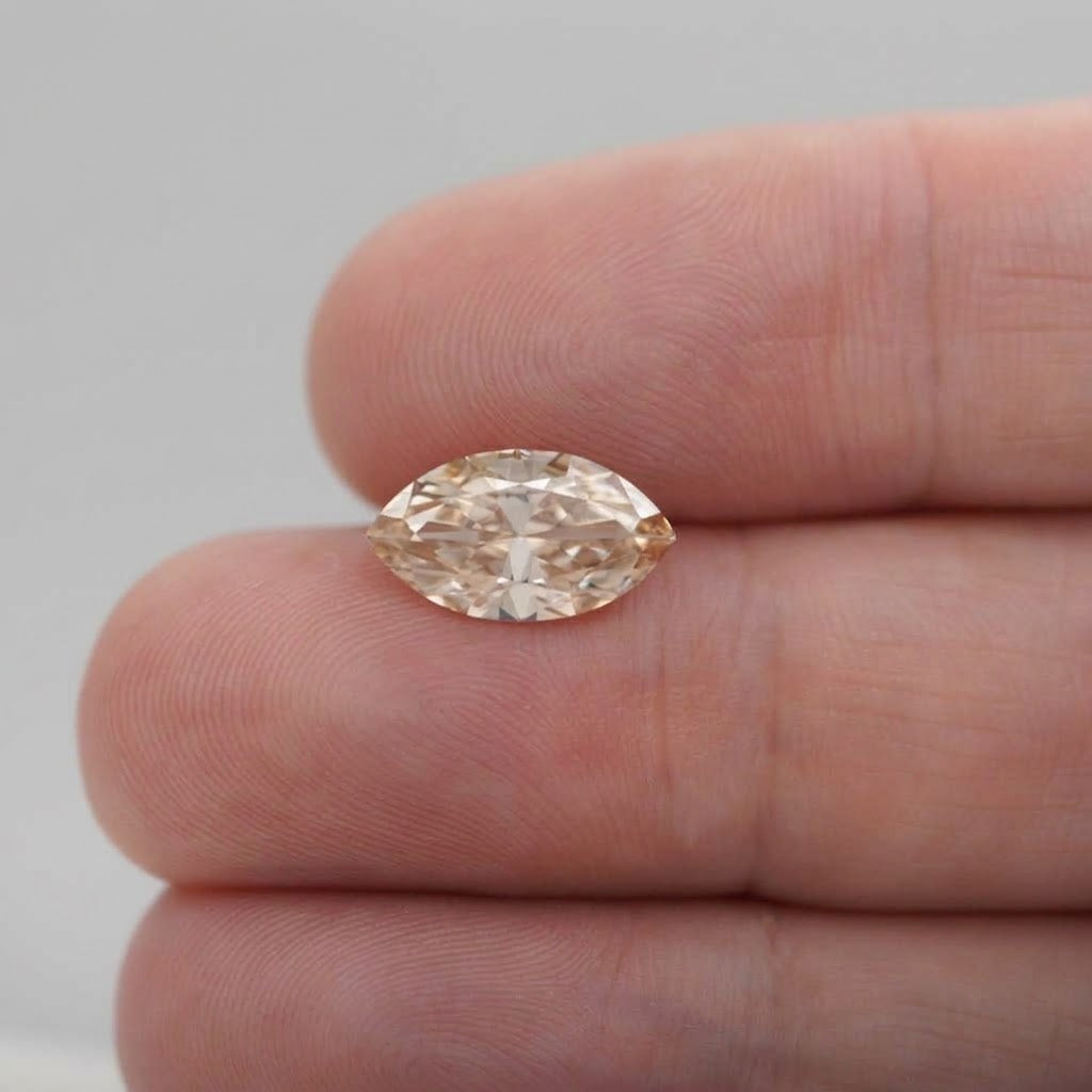 2.64ct Marquise Brilliant Cut C3 VS1