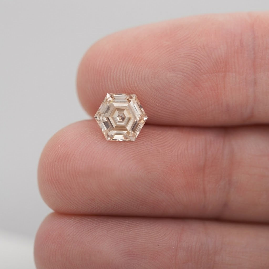 1.72ct Hexagon Stepcut Cut C1 VS1