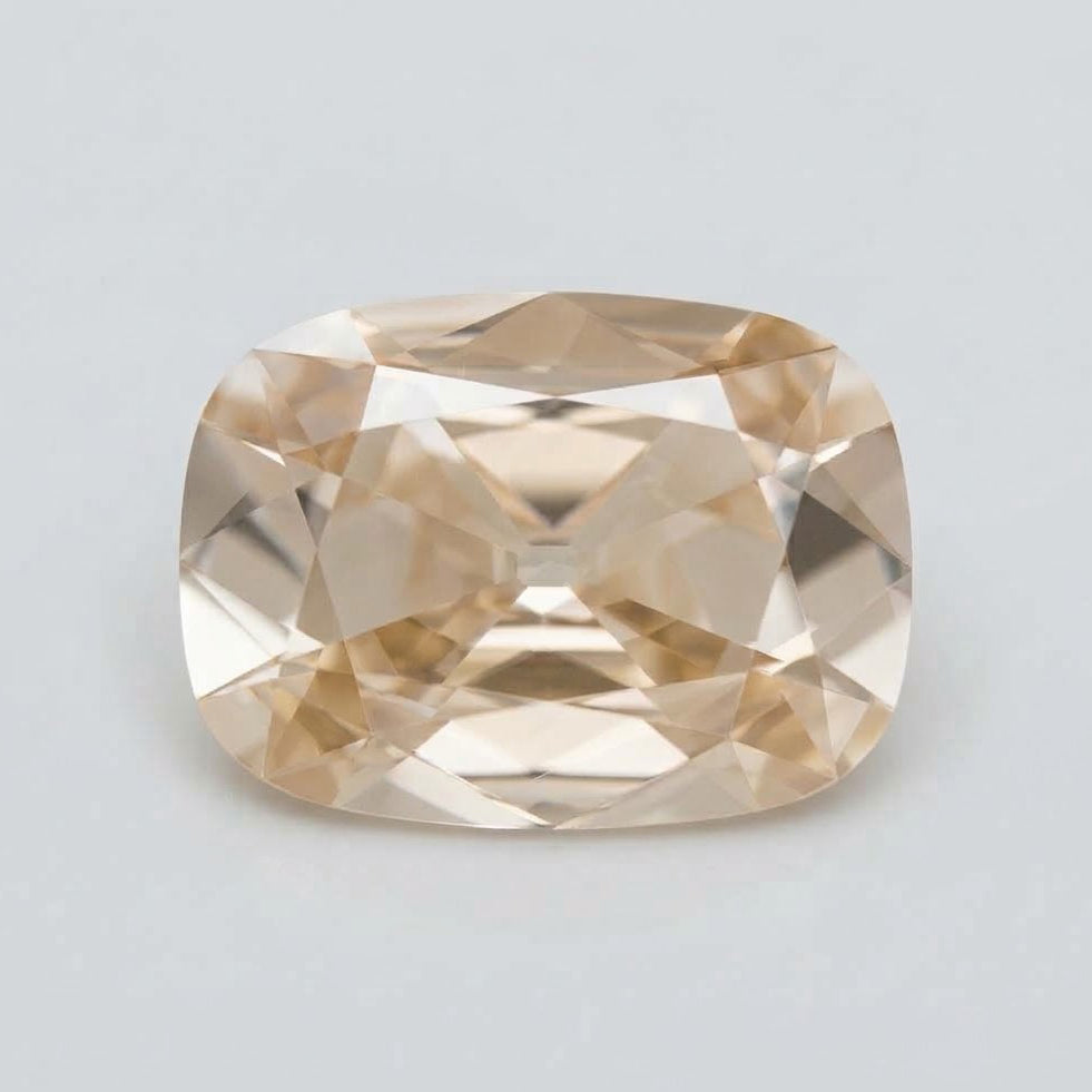 3.05ct Cushion Long Old Mine Cut C3 VS1