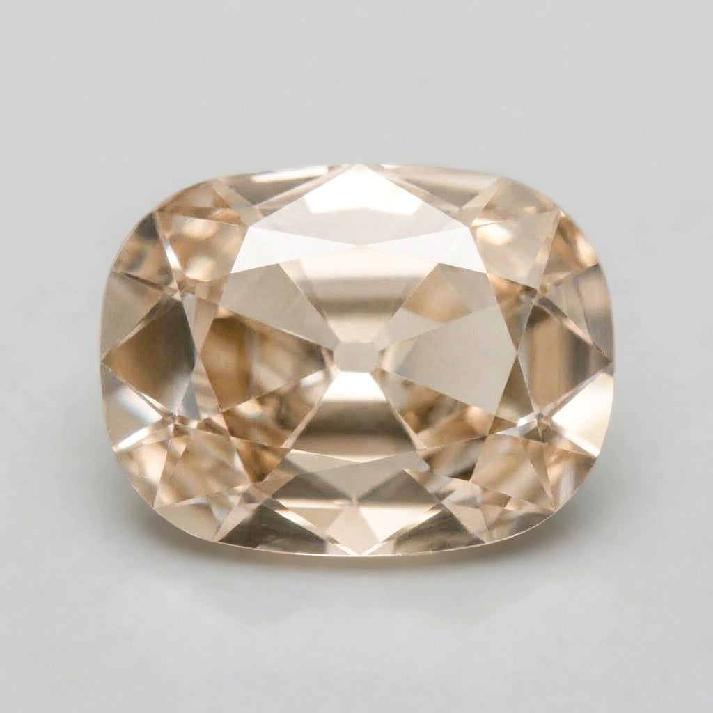 3.06ct Cushion Long Old Mine Cut C3 VS1