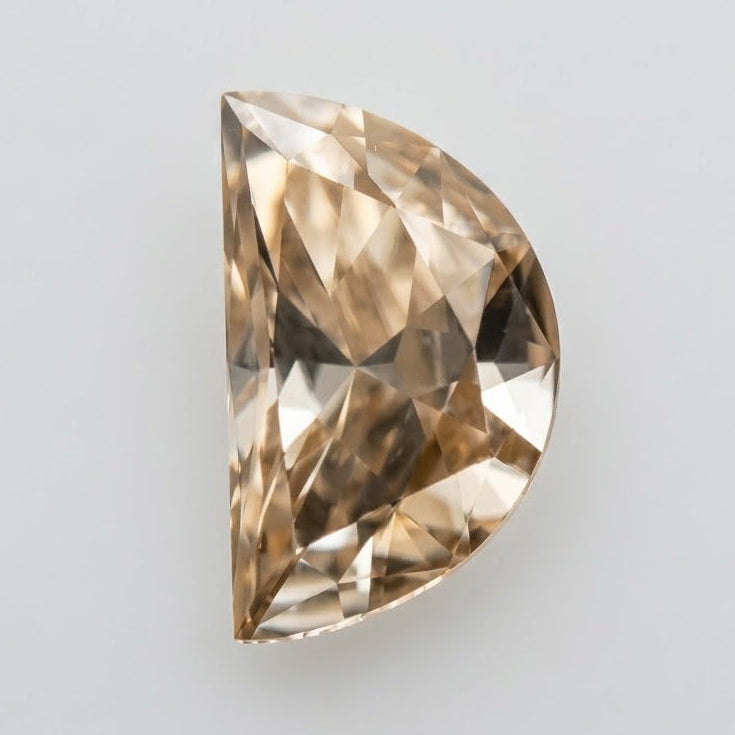 1.76ct Half Moon Brilliant Cut C3 VS1