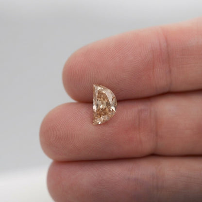 1.76ct Half Moon Brilliant Cut C3 VS1