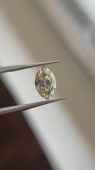 2.76ct Marquise Old Mine Cut VS2 C2