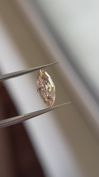 2.81ct Marquise Stepcut Cut C3 VS1