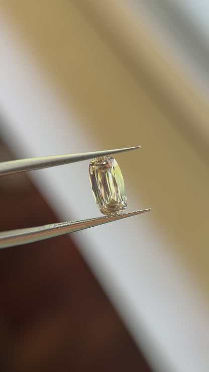 1.59ct Cushion Long Stepcut Cut VS C2