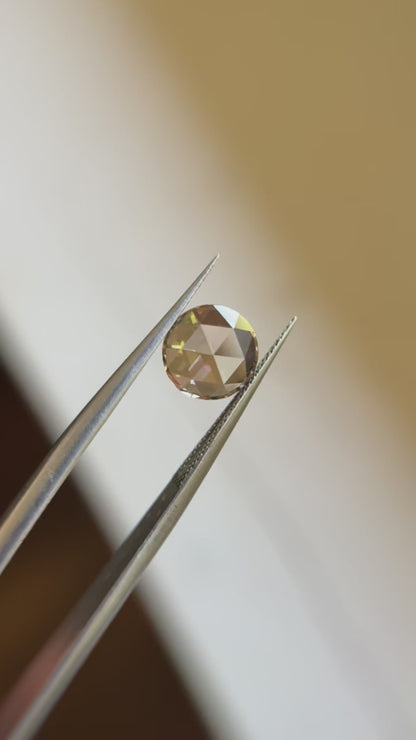 1.41ct Round Rosecut Cut VS1 C5