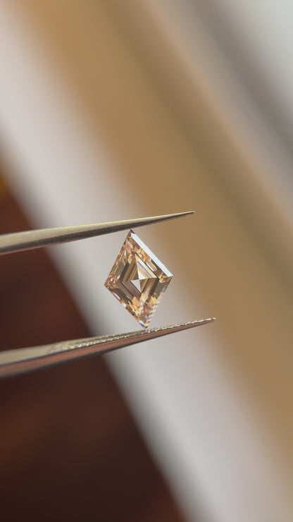 1.53ct Lozenge Stepcut Cut C3 VS1
