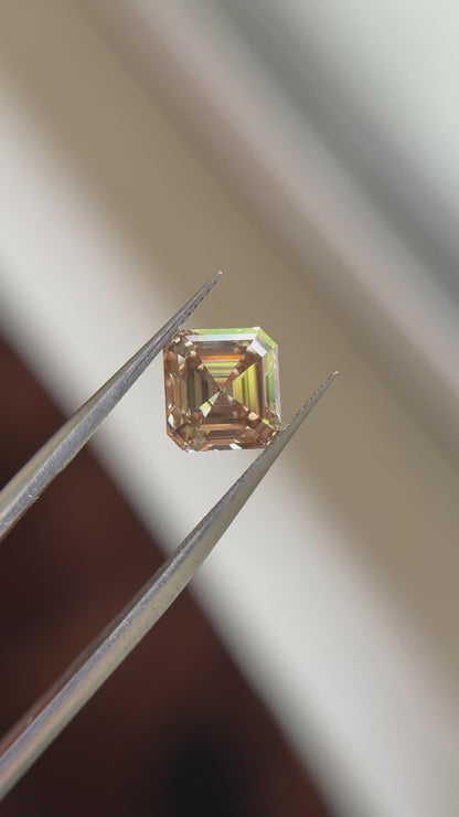 3.04ct Square Stepcut (Asscher) Cut C3 VS1