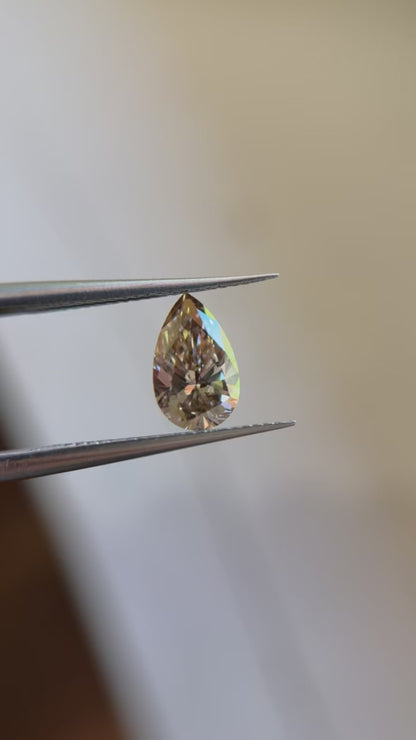 1.23ct Pear Brilliant Cut VVS2 C5