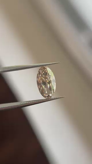 3.28ct Oval Old Mine Cut VS2 C2