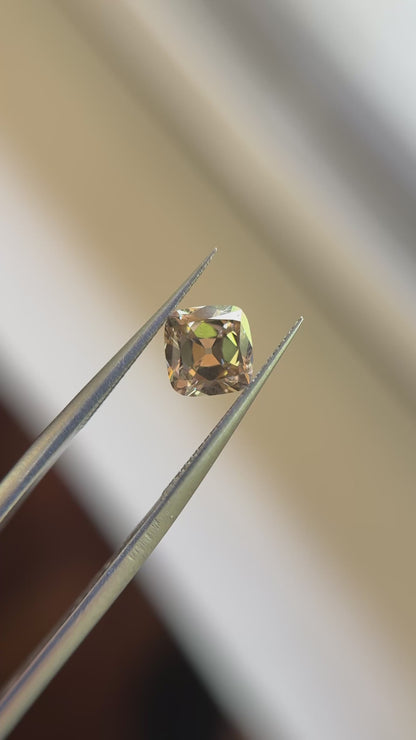 1.50ct Cushion Square Old Mine Cut VS2 C2