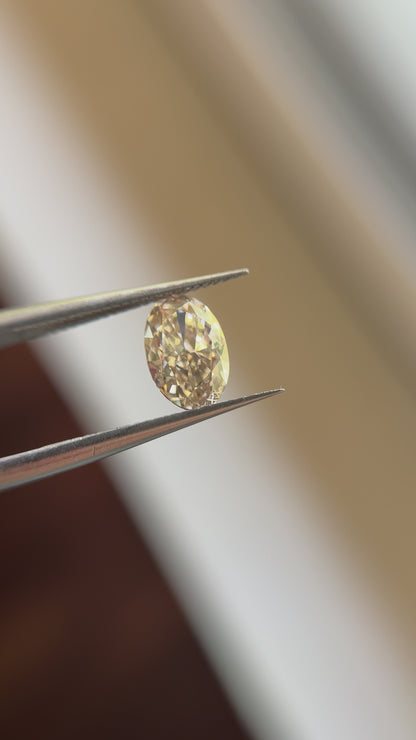 1.61ct Oval Brilliant Cut C2 VS1