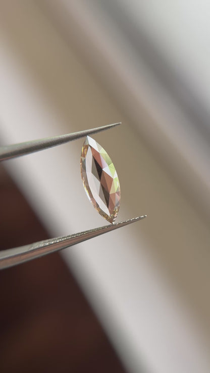 1.51ct Marquise Rosecut Cut C3 VS