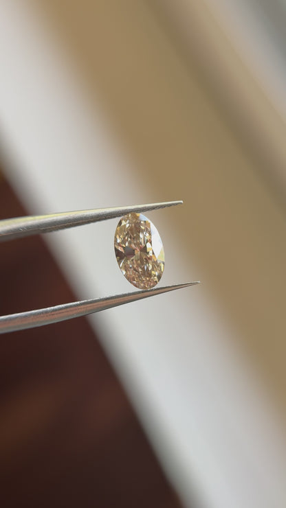 1.35ct Oval Brilliant Cut C2 VS1