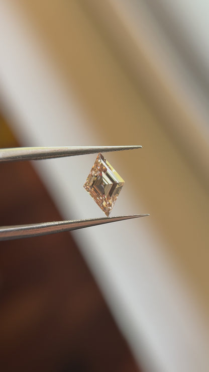 1.31ct Lozenge Stepcut Cut C3 VS1