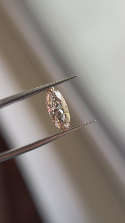 1.65ct Moval Old Mine Cut C2 VS1