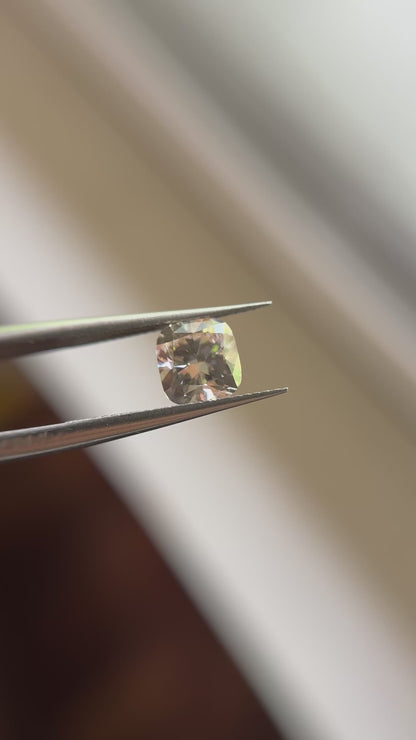 1.51ct Cushion Square Brilliant Cut C2 VS1