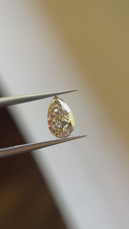 1.63ct Pear Brilliant Cut VVS2 C4
