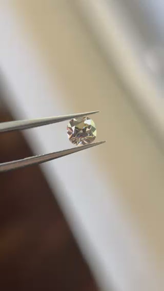 1.04ct Cushion Square Old Mine Cut VS1 C1