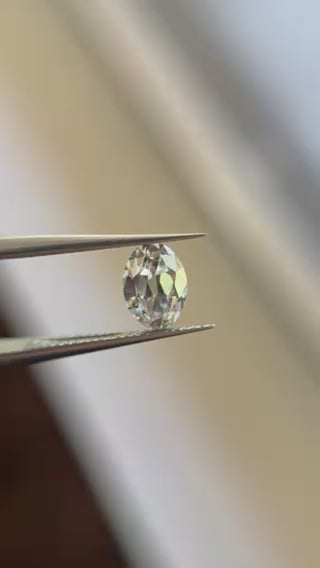 1.26ct Oval Old Mine Cut VS1 C1