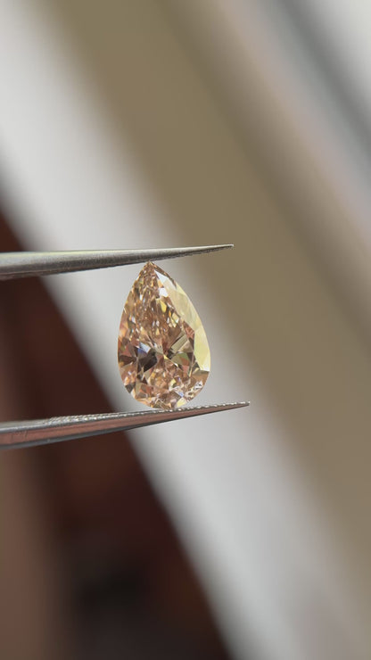 3.10ct Pear Brilliant C3 VS1