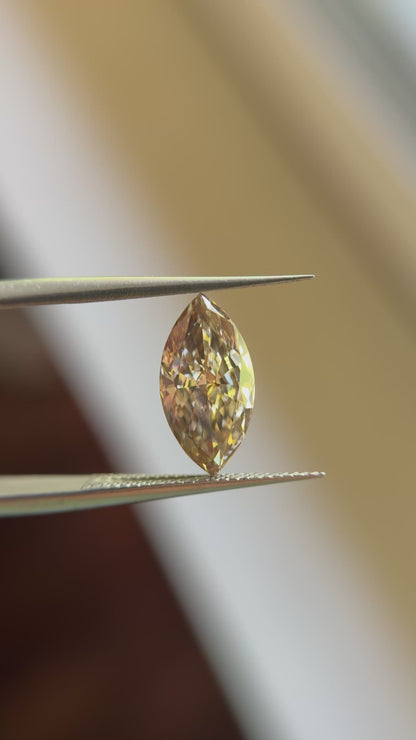2.25ct Marquise Brilliant Cut VVS2 C3