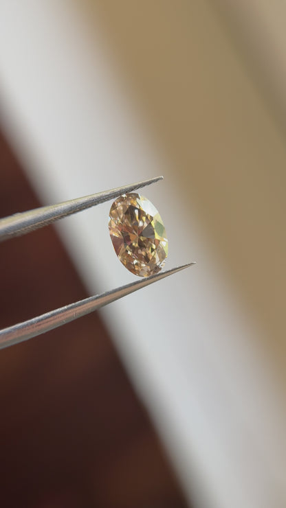 1.37ct Oval Brilliant Cut C2 VS1